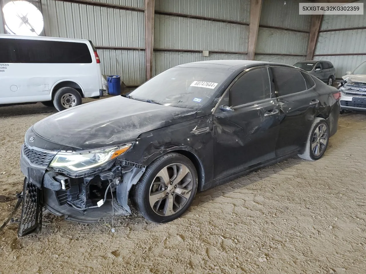 5XXGT4L32KG302359 2019 Kia Optima Lx