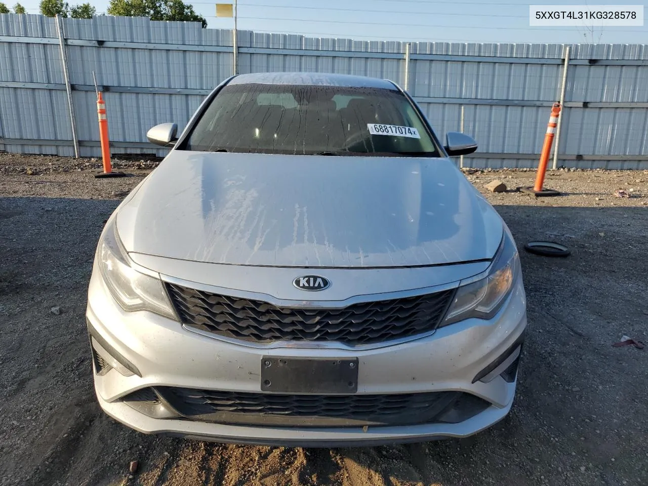 2019 Kia Optima Lx VIN: 5XXGT4L31KG328578 Lot: 68817074