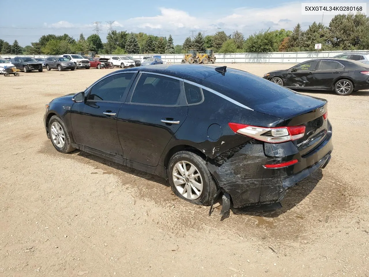 2019 Kia Optima Lx VIN: 5XXGT4L34KG280168 Lot: 68898654