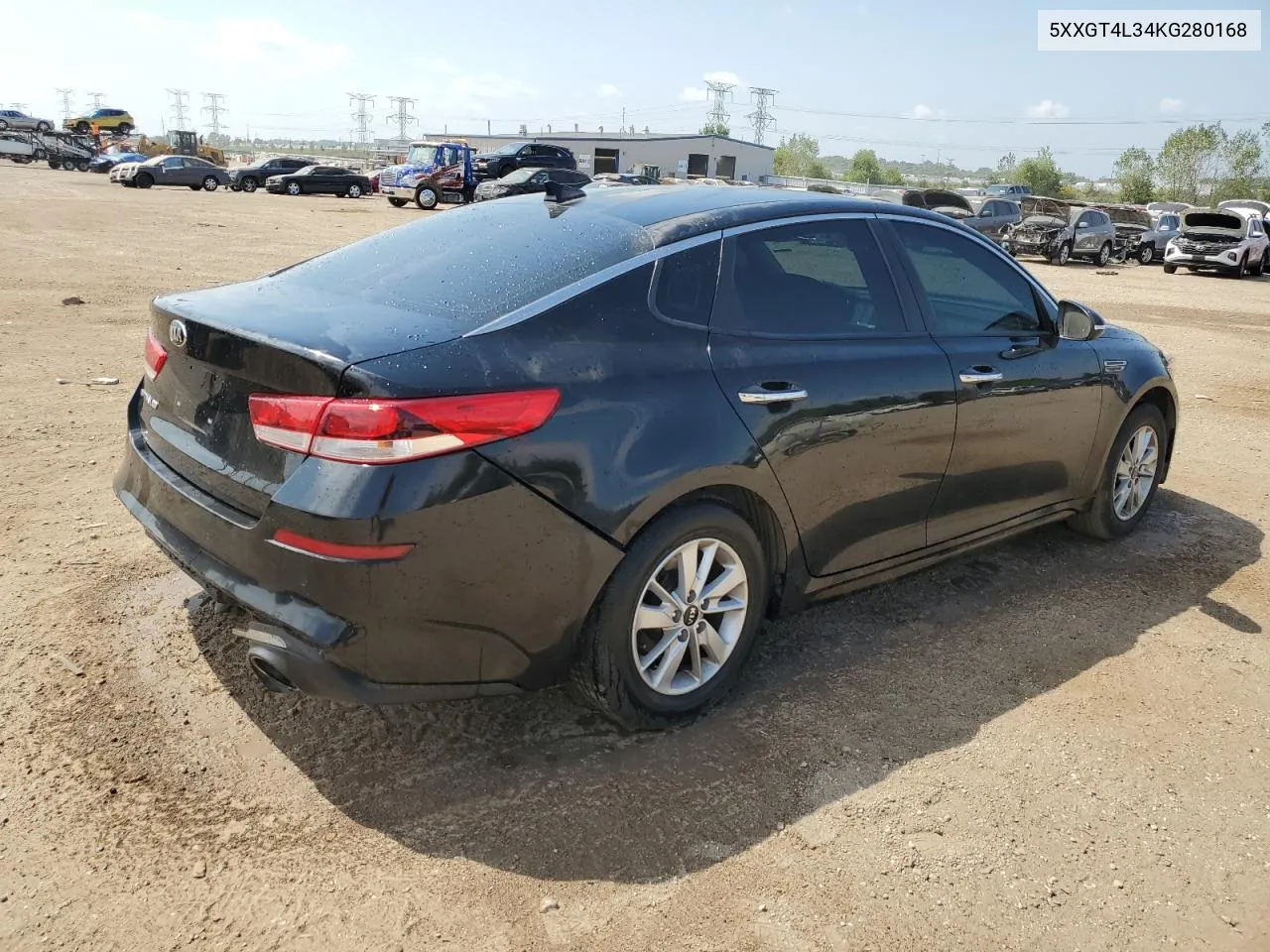 2019 Kia Optima Lx VIN: 5XXGT4L34KG280168 Lot: 68898654