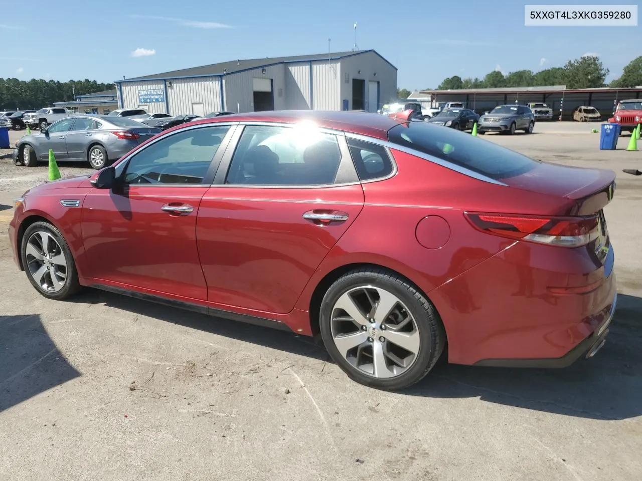 5XXGT4L3XKG359280 2019 Kia Optima Lx