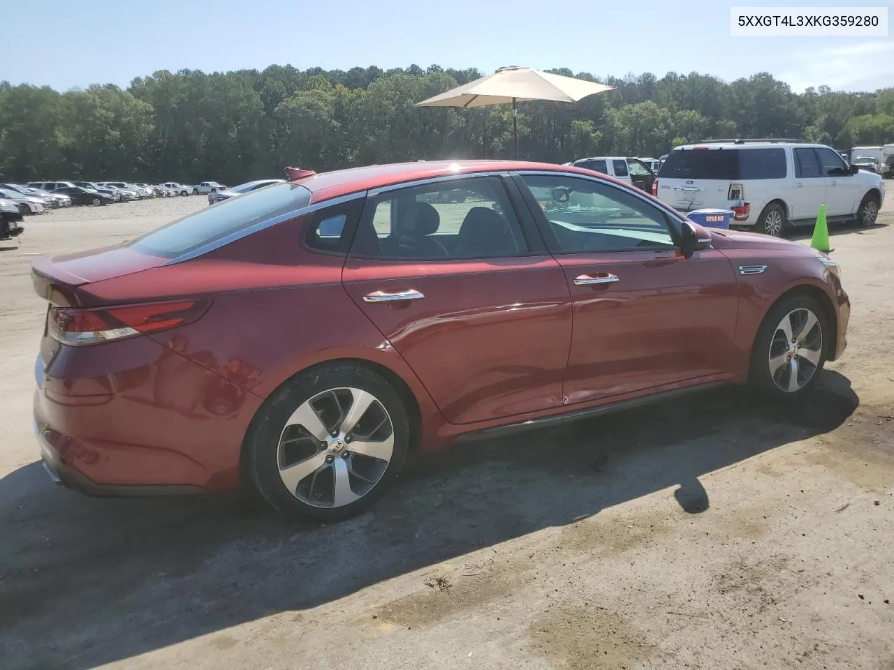 5XXGT4L3XKG359280 2019 Kia Optima Lx