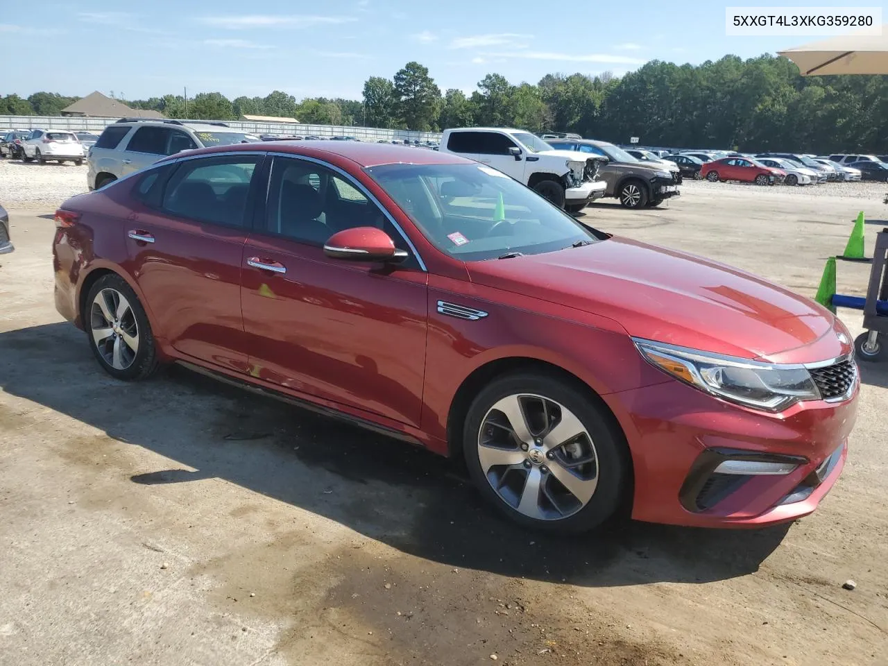 2019 Kia Optima Lx VIN: 5XXGT4L3XKG359280 Lot: 69116534