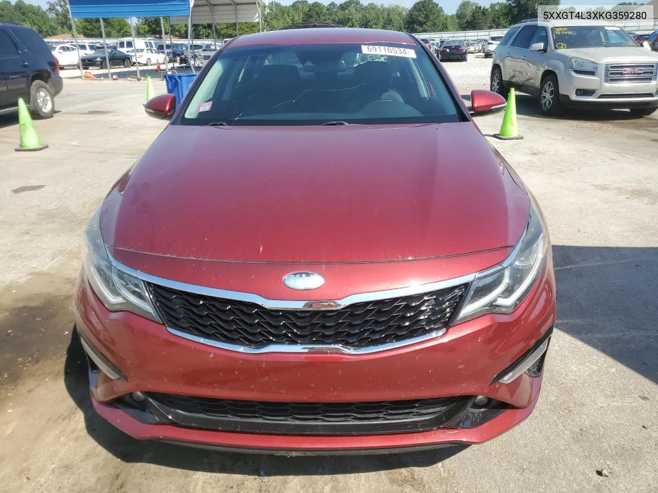 2019 Kia Optima Lx VIN: 5XXGT4L3XKG359280 Lot: 69116534