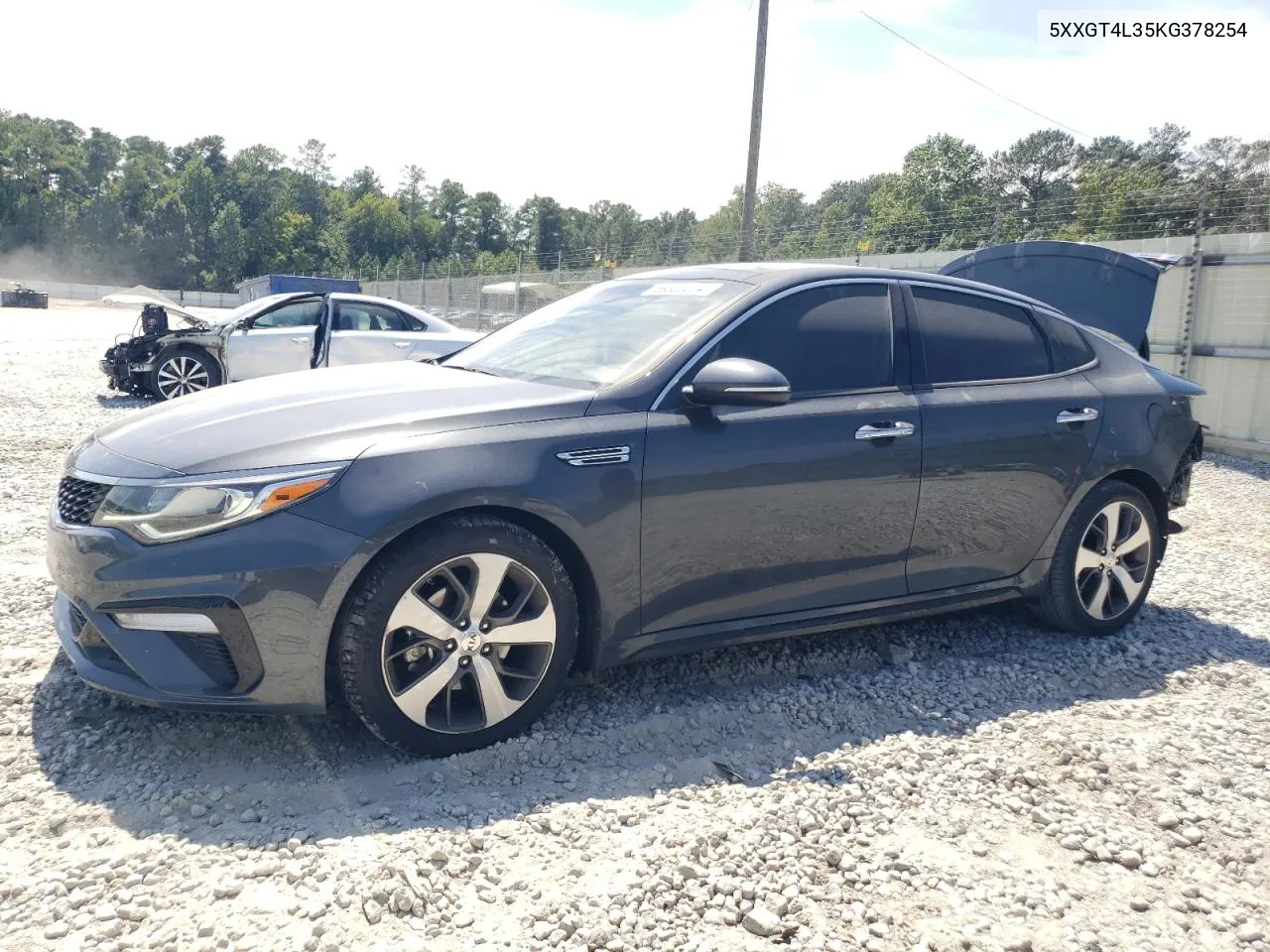 5XXGT4L35KG378254 2019 Kia Optima Lx