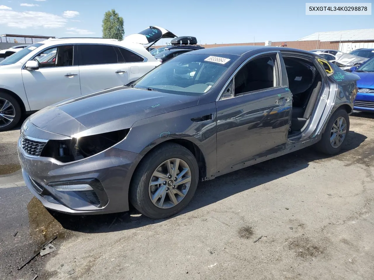 2019 Kia Optima Lx VIN: 5XXGT4L34KG298878 Lot: 69336864