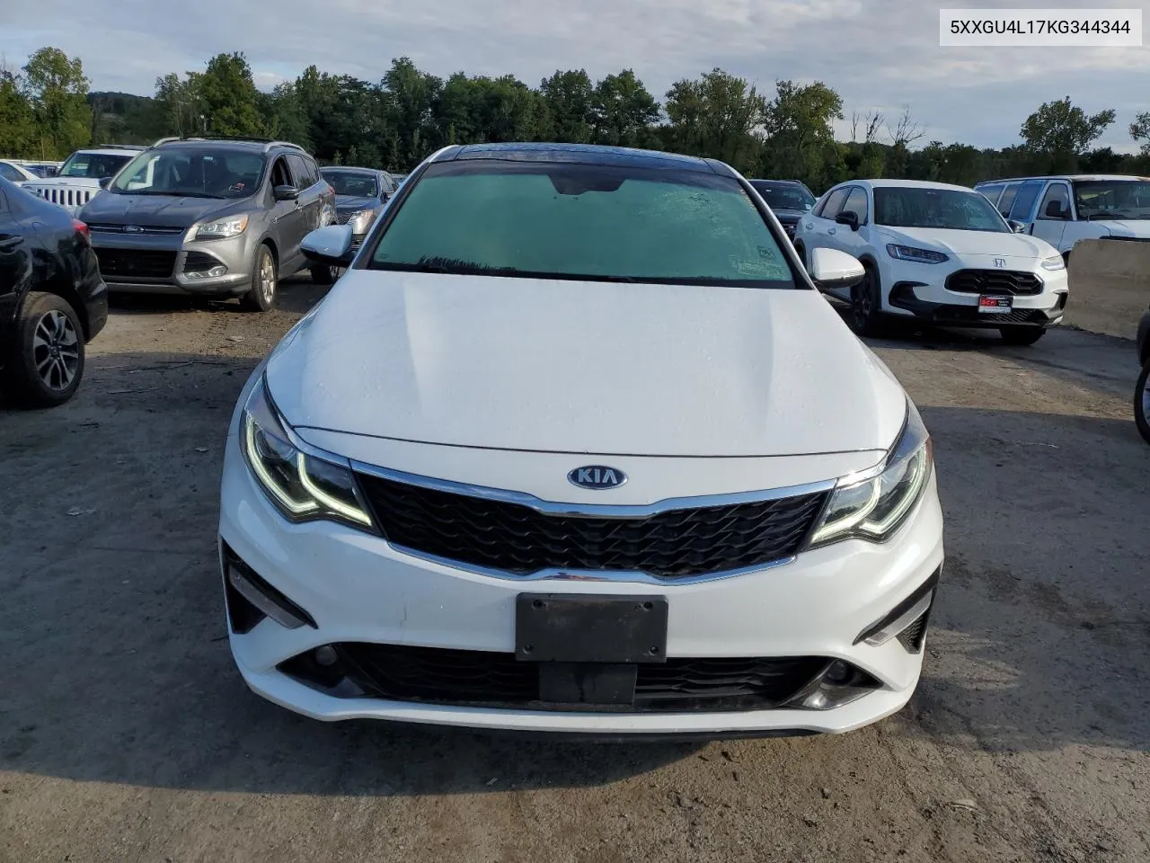 5XXGU4L17KG344344 2019 Kia Optima Ex