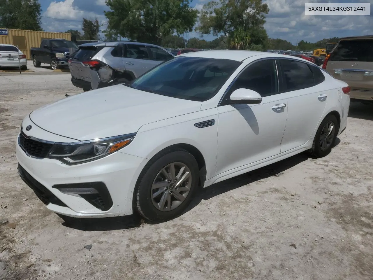 2019 Kia Optima Lx VIN: 5XXGT4L34KG312441 Lot: 69642954