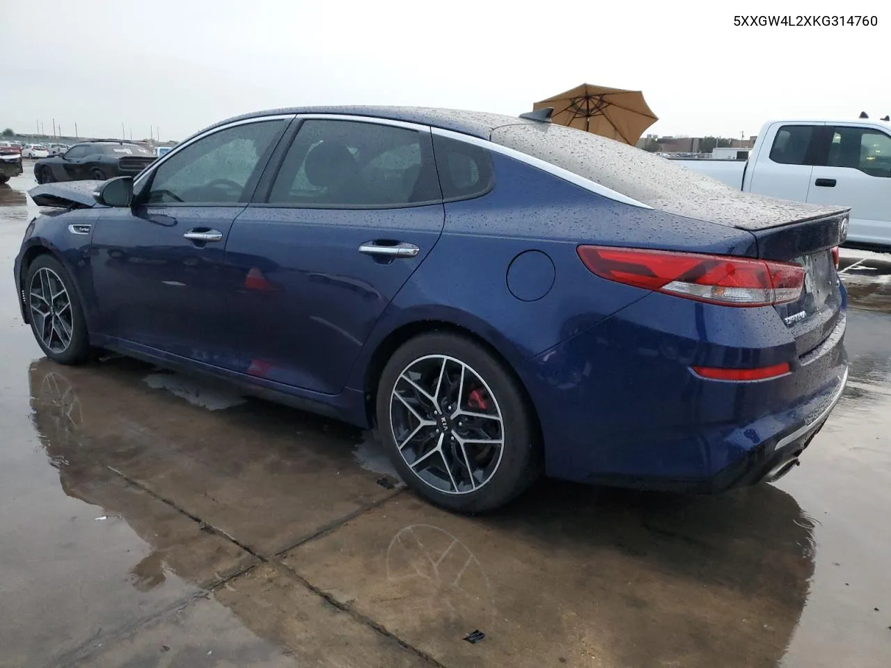 2019 Kia Optima Sx VIN: 5XXGW4L2XKG314760 Lot: 69714874