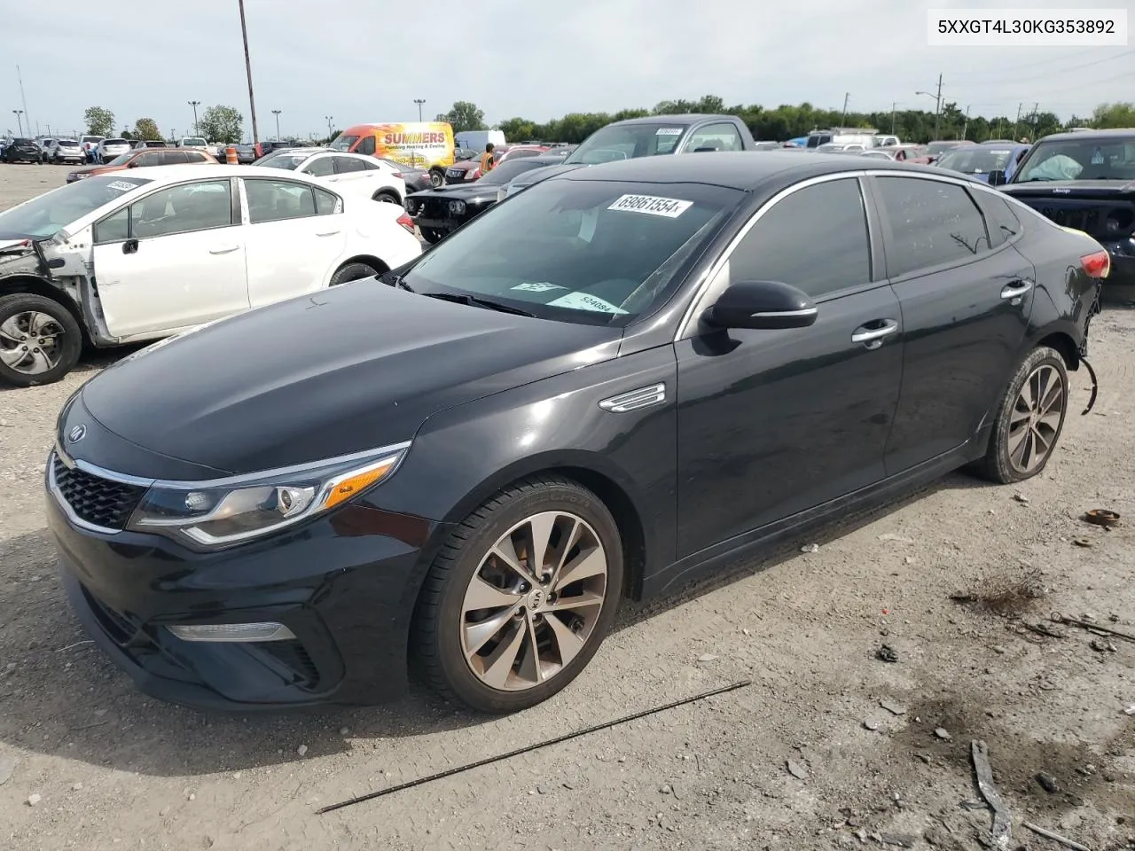 5XXGT4L30KG353892 2019 Kia Optima Lx