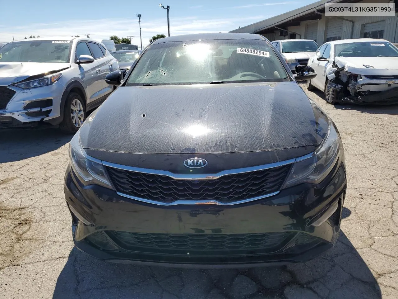 2019 Kia Optima Lx VIN: 5XXGT4L31KG351990 Lot: 69888294