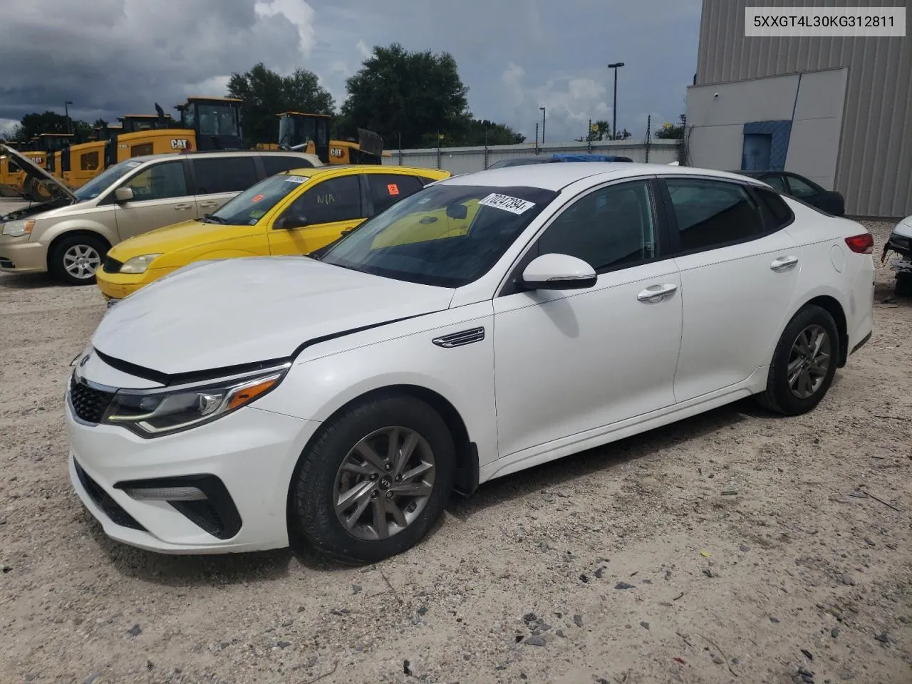 2019 Kia Optima Lx VIN: 5XXGT4L30KG312811 Lot: 70247394