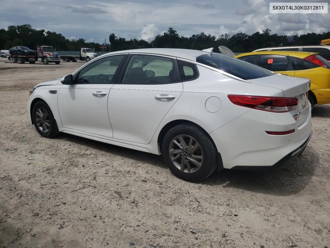 2019 Kia Optima Lx VIN: 5XXGT4L30KG312811 Lot: 70247394