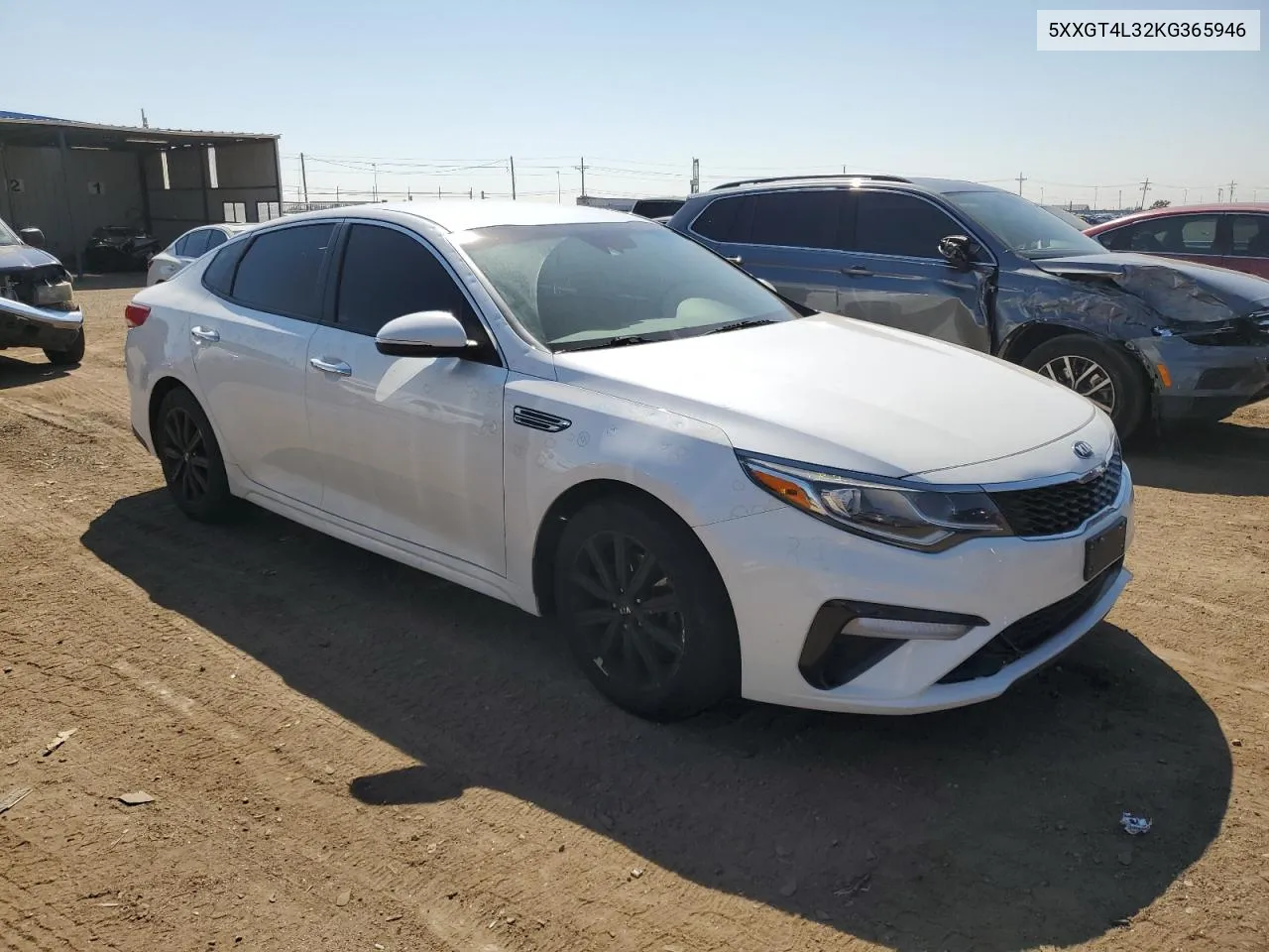 5XXGT4L32KG365946 2019 Kia Optima Lx