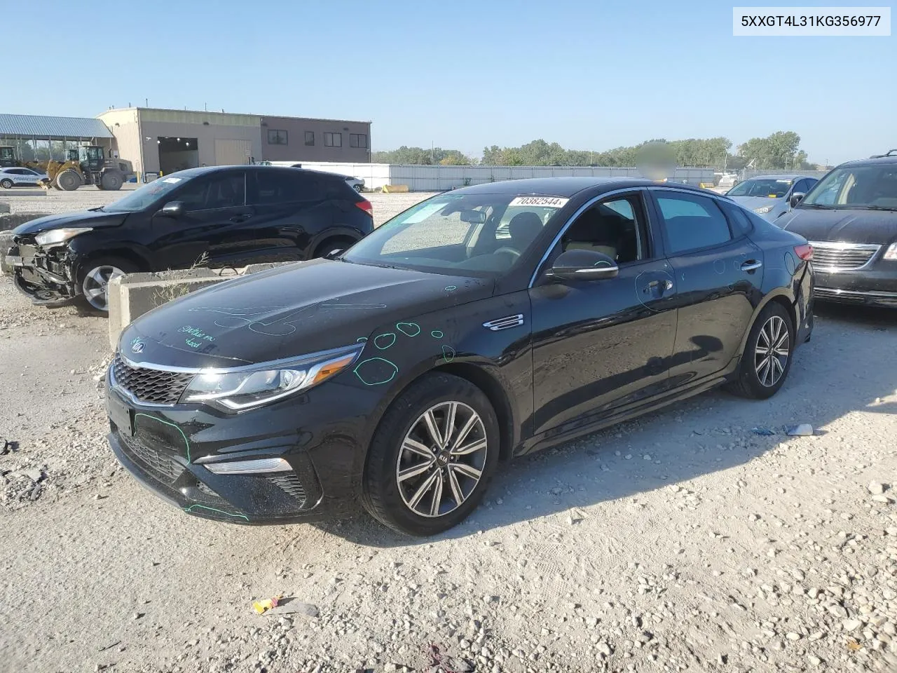 2019 Kia Optima Lx VIN: 5XXGT4L31KG356977 Lot: 70382544