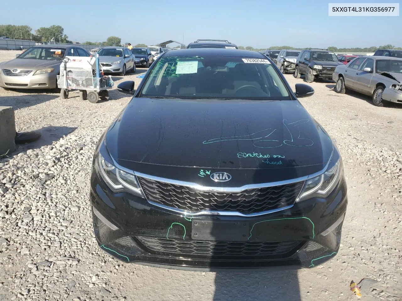 5XXGT4L31KG356977 2019 Kia Optima Lx