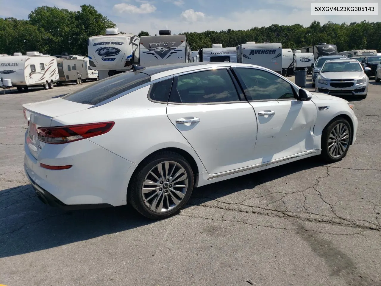 2019 Kia Optima Sxl VIN: 5XXGV4L23KG305143 Lot: 70451074