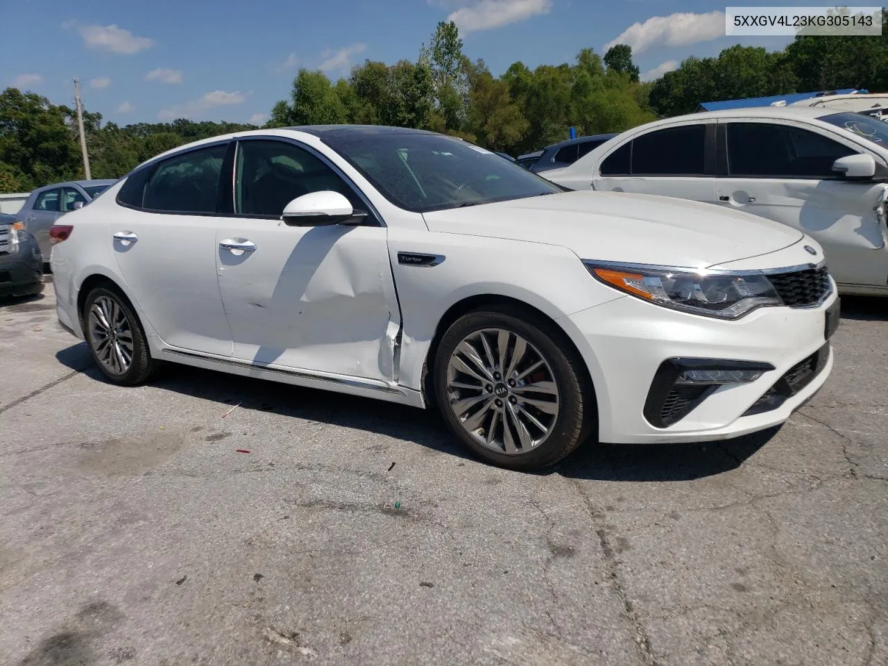 5XXGV4L23KG305143 2019 Kia Optima Sxl