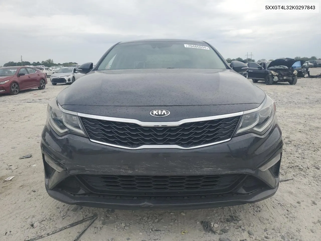 2019 Kia Optima Lx VIN: 5XXGT4L32KG297843 Lot: 70486694