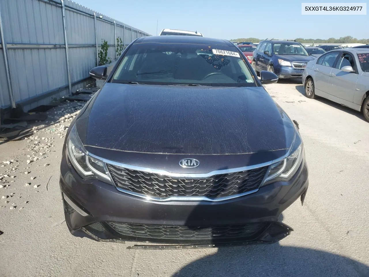 2019 Kia Optima Lx VIN: 5XXGT4L36KG324977 Lot: 70621684