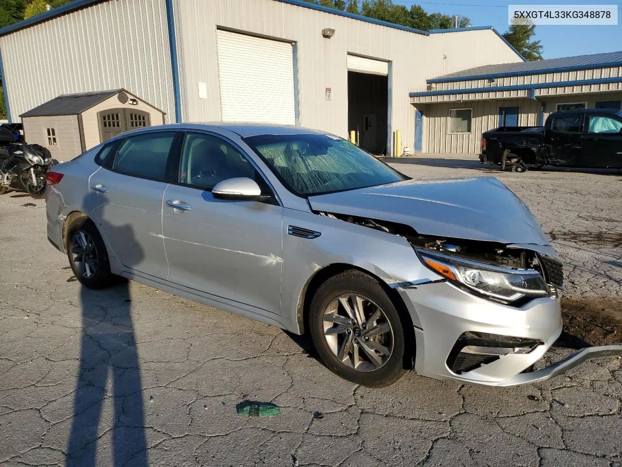 5XXGT4L33KG348878 2019 Kia Optima Lx