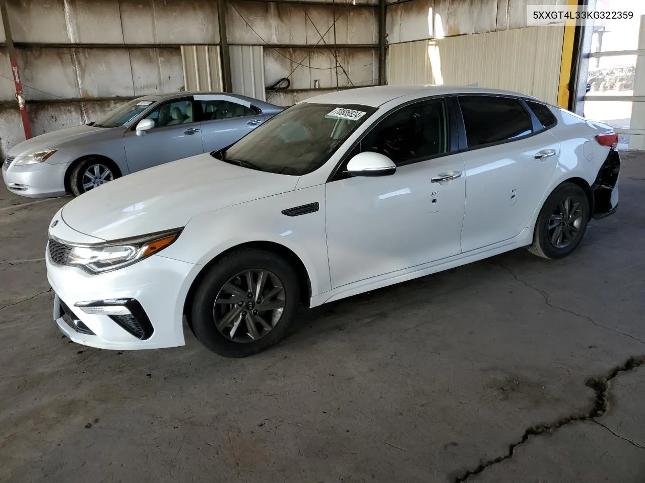 2019 Kia Optima Lx VIN: 5XXGT4L33KG322359 Lot: 70806824