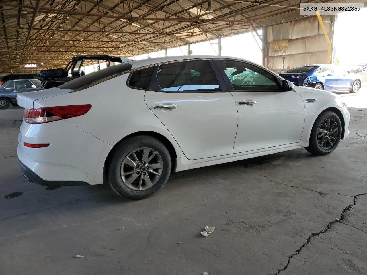 2019 Kia Optima Lx VIN: 5XXGT4L33KG322359 Lot: 70806824