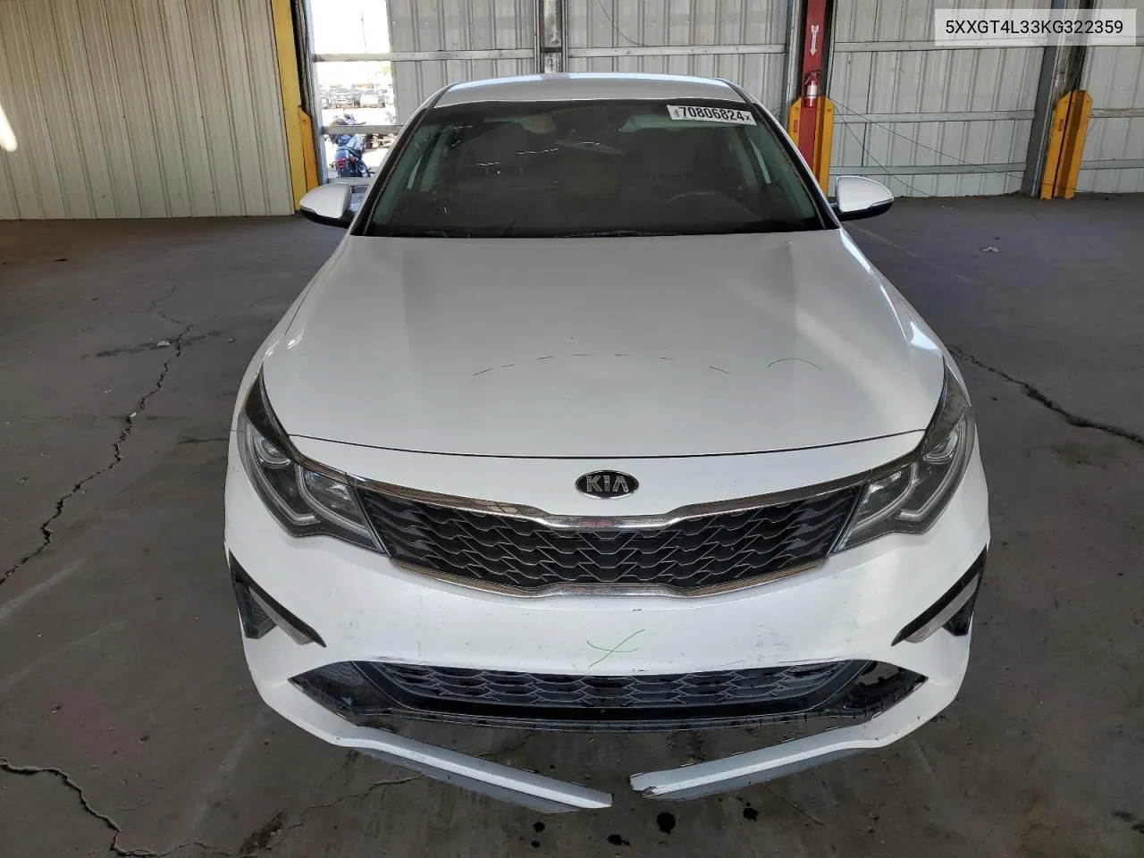 5XXGT4L33KG322359 2019 Kia Optima Lx