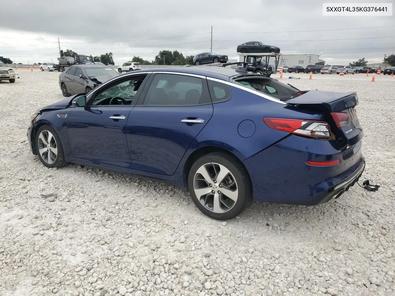 2019 Kia Optima Lx VIN: 5XXGT4L35KG376441 Lot: 70815804