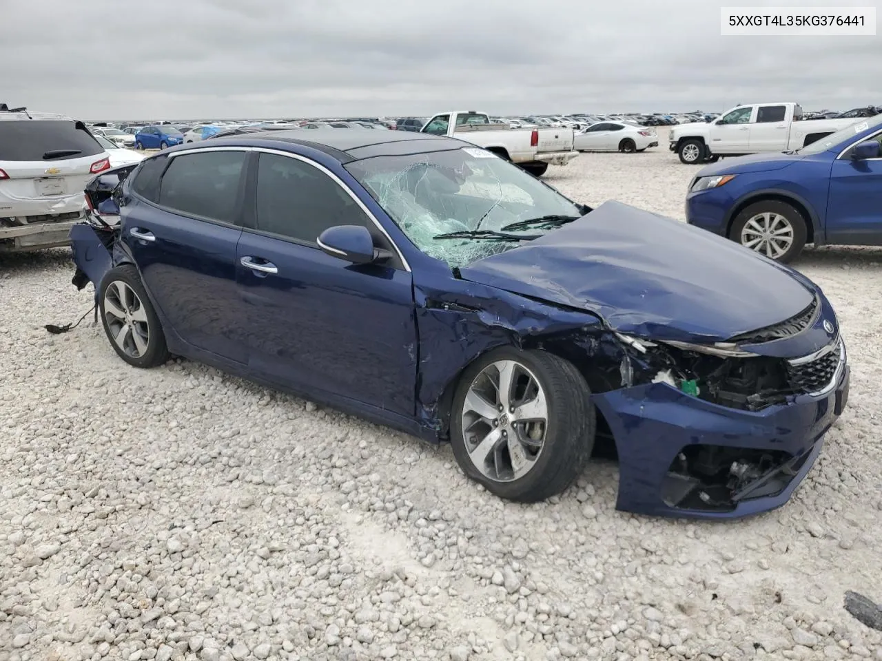 5XXGT4L35KG376441 2019 Kia Optima Lx