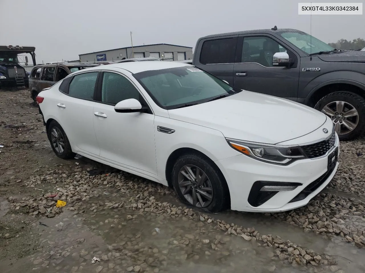 2019 Kia Optima Lx VIN: 5XXGT4L33KG342384 Lot: 70998004