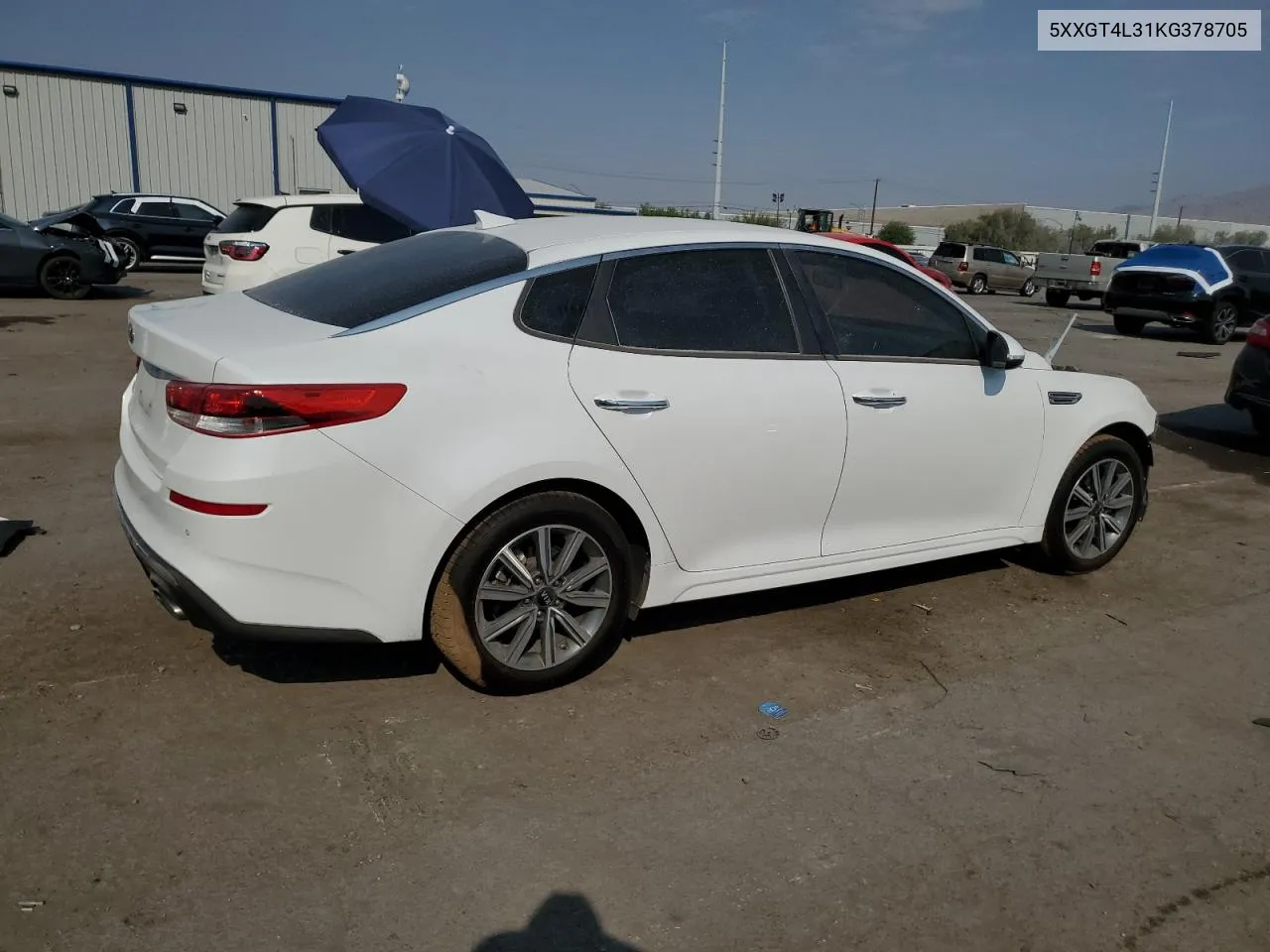 2019 Kia Optima Lx VIN: 5XXGT4L31KG378705 Lot: 71012964