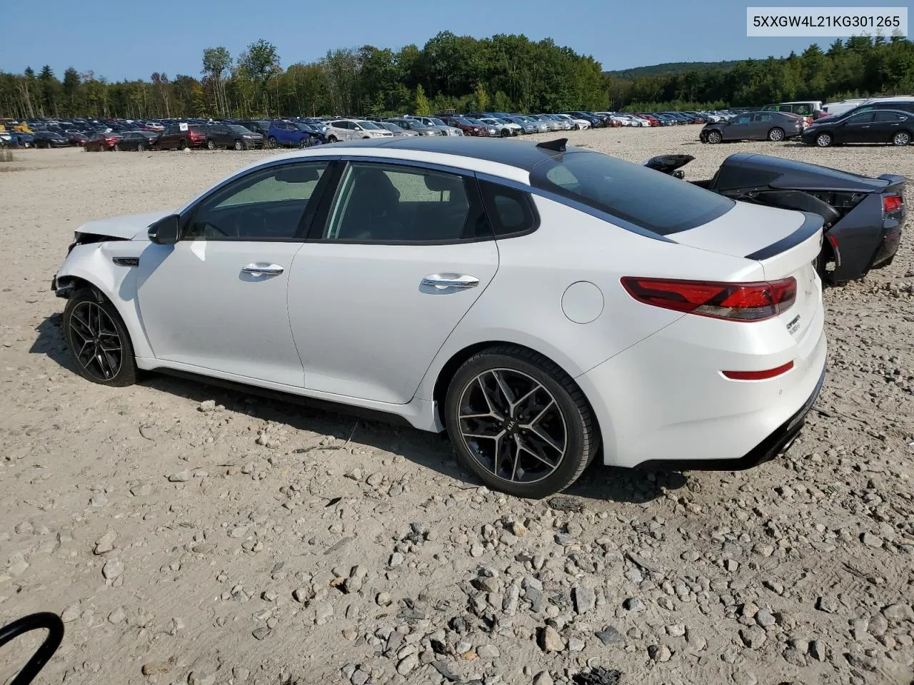 5XXGW4L21KG301265 2019 Kia Optima Sx