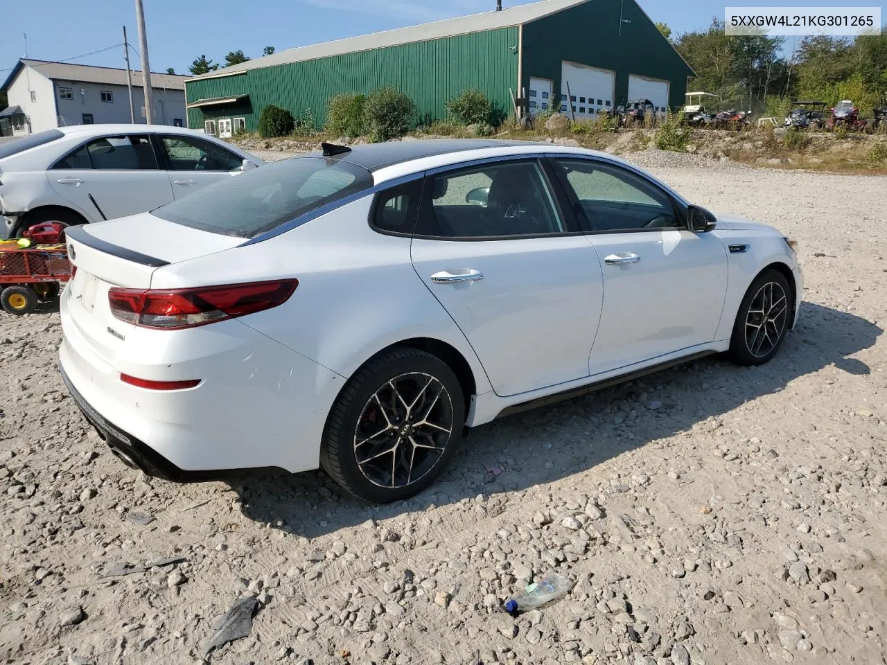 5XXGW4L21KG301265 2019 Kia Optima Sx