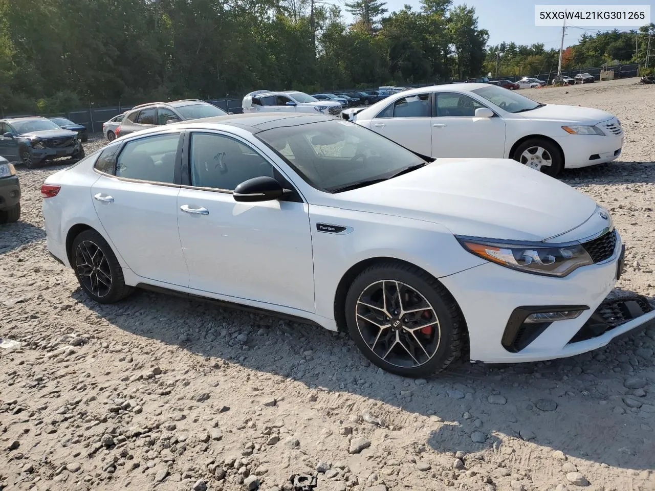 5XXGW4L21KG301265 2019 Kia Optima Sx