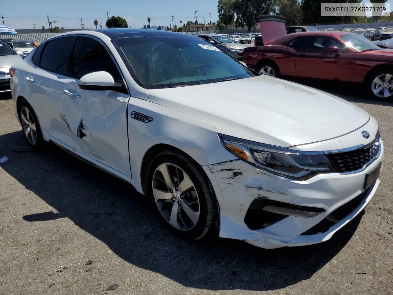 2019 Kia Optima Lx VIN: 5XXGT4L37KG371709 Lot: 71042334