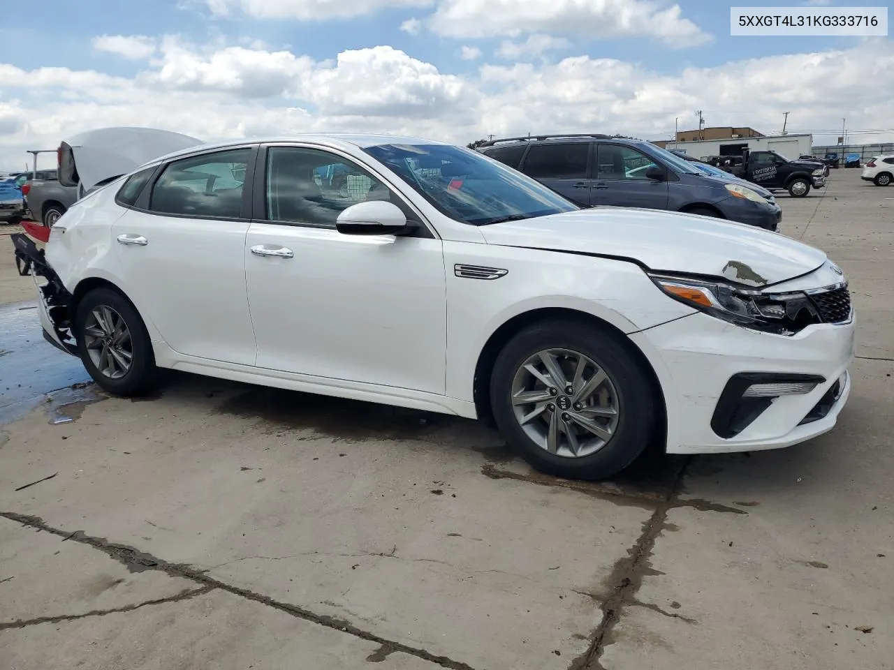 2019 Kia Optima Lx VIN: 5XXGT4L31KG333716 Lot: 71048114