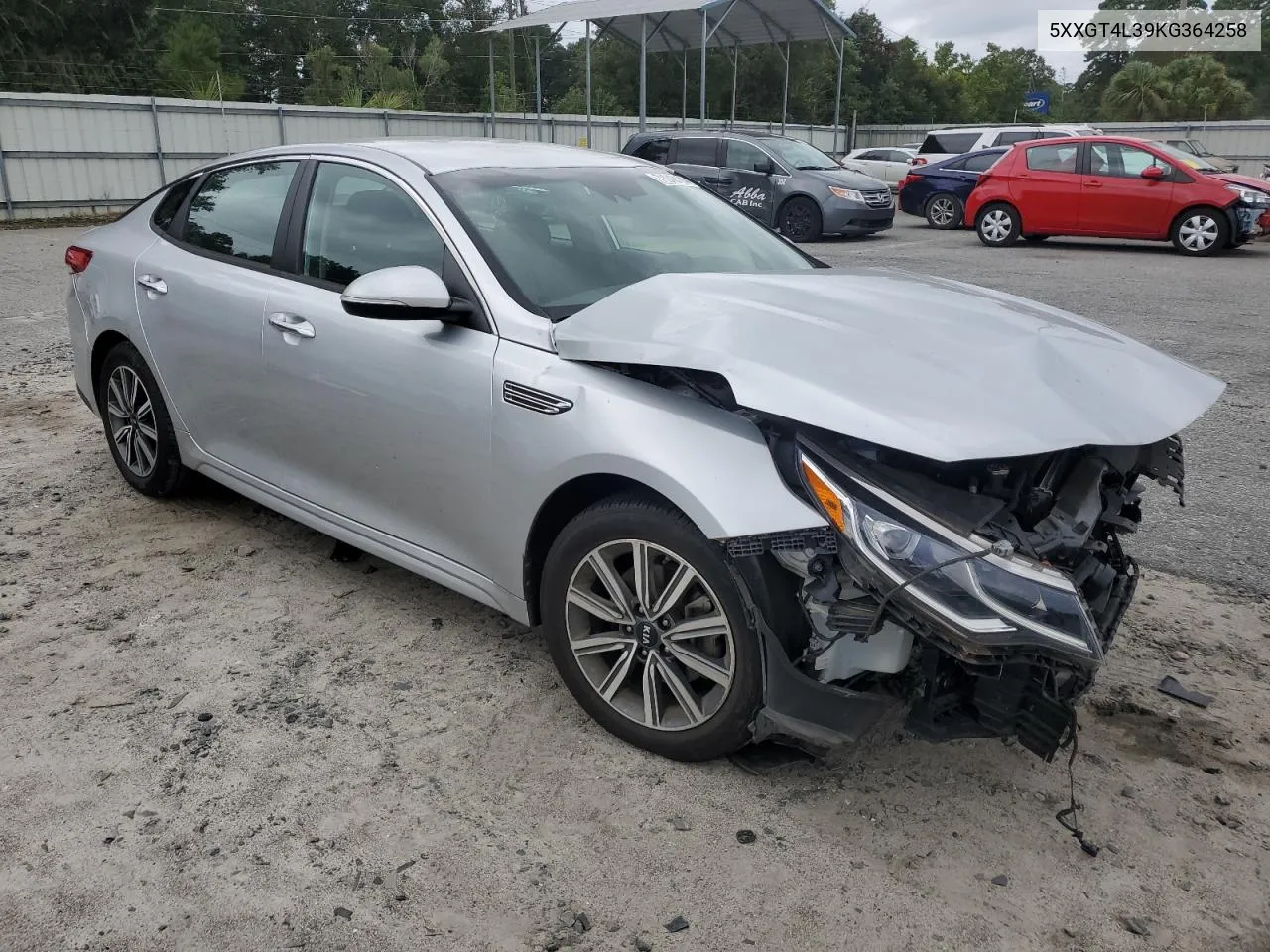 2019 Kia Optima Lx VIN: 5XXGT4L39KG364258 Lot: 71048194