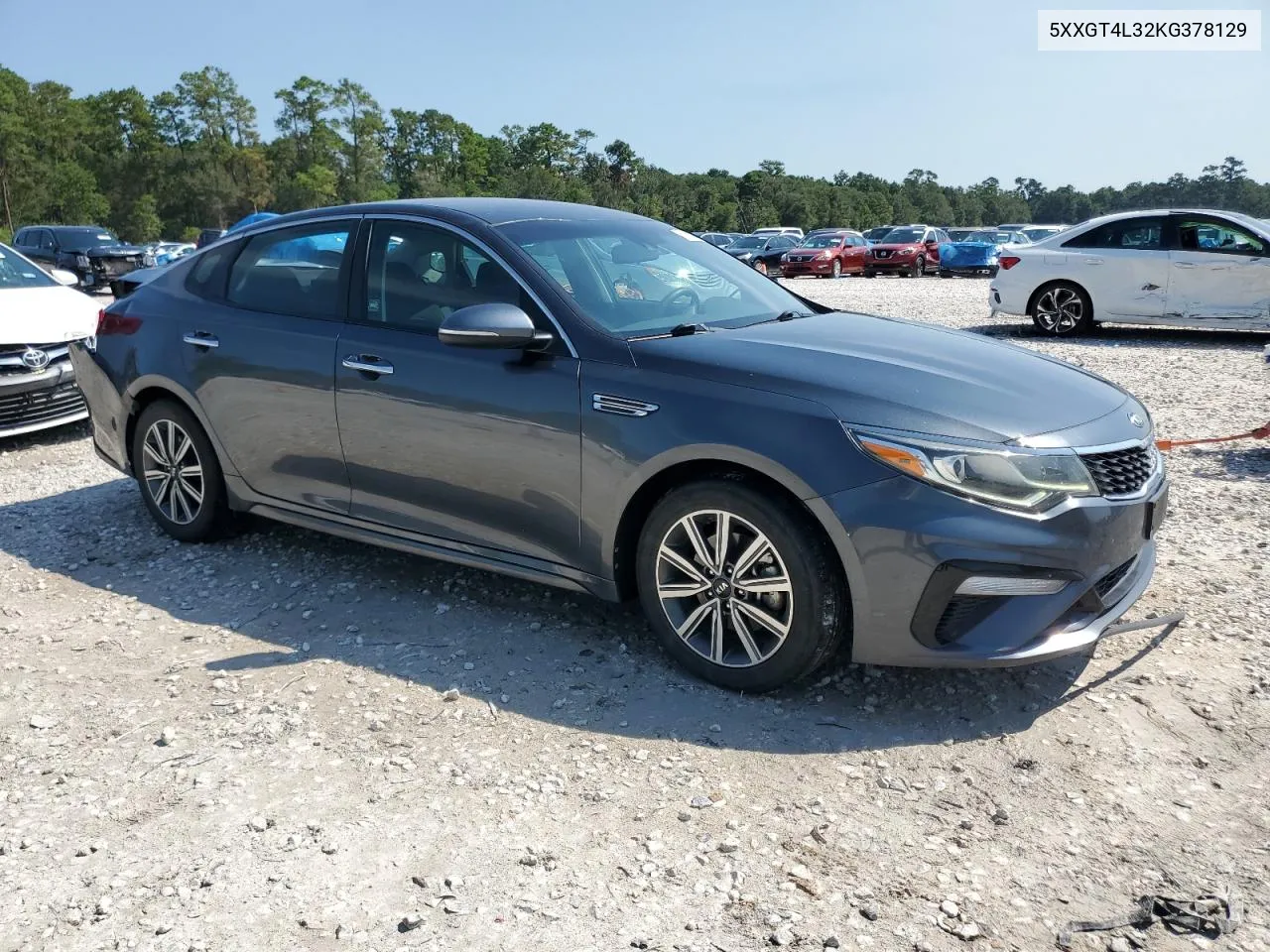 2019 Kia Optima Lx VIN: 5XXGT4L32KG378129 Lot: 71109074