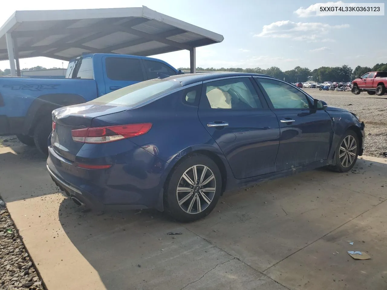 5XXGT4L33KG363123 2019 Kia Optima Lx