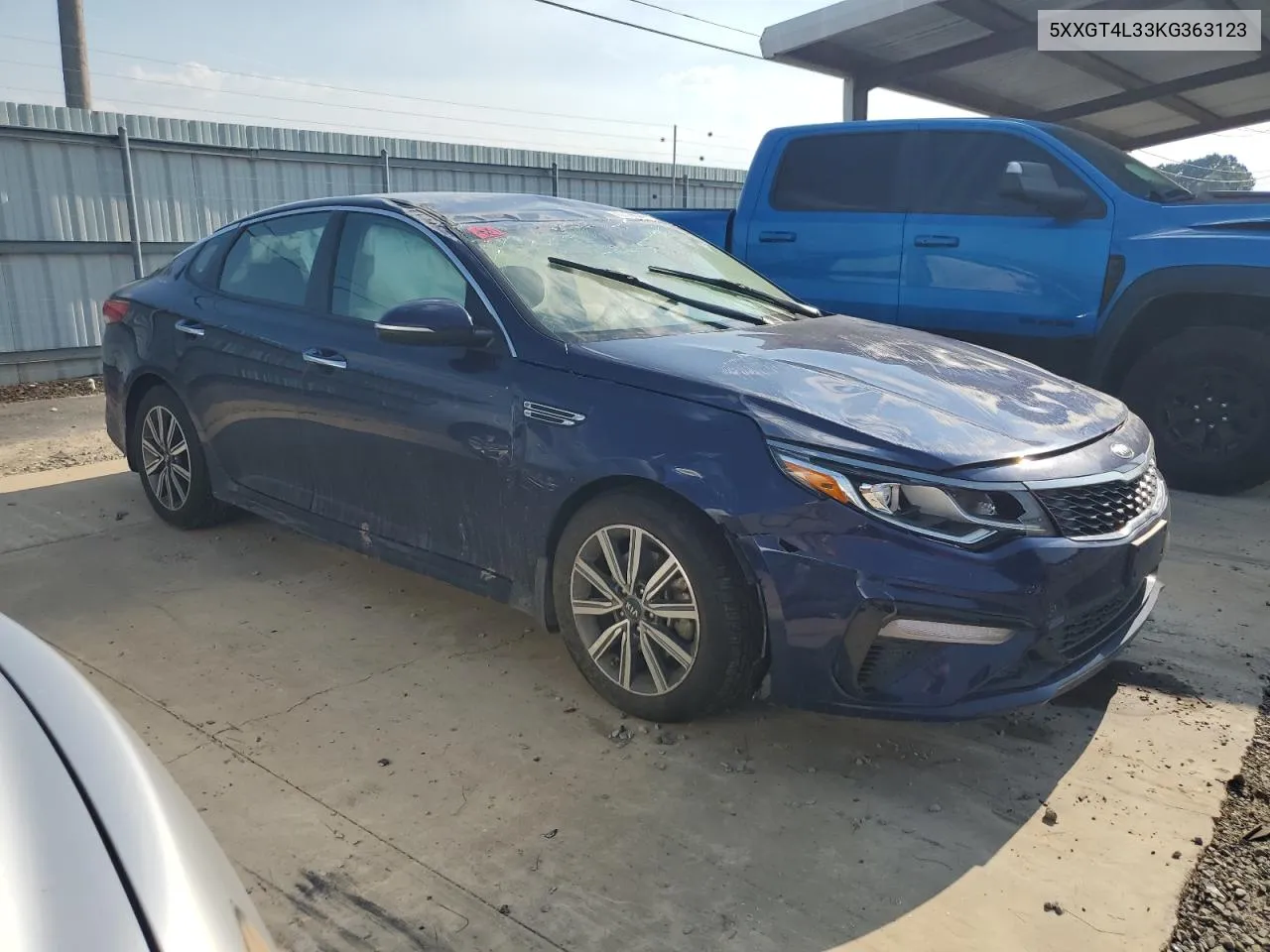 5XXGT4L33KG363123 2019 Kia Optima Lx