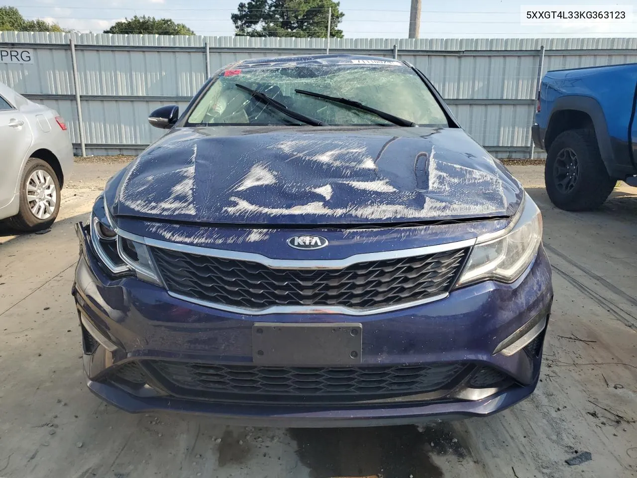 2019 Kia Optima Lx VIN: 5XXGT4L33KG363123 Lot: 71110024