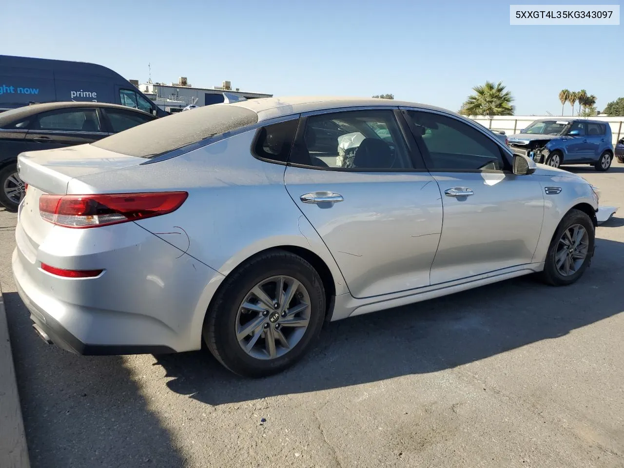 2019 Kia Optima Lx VIN: 5XXGT4L35KG343097 Lot: 71249174