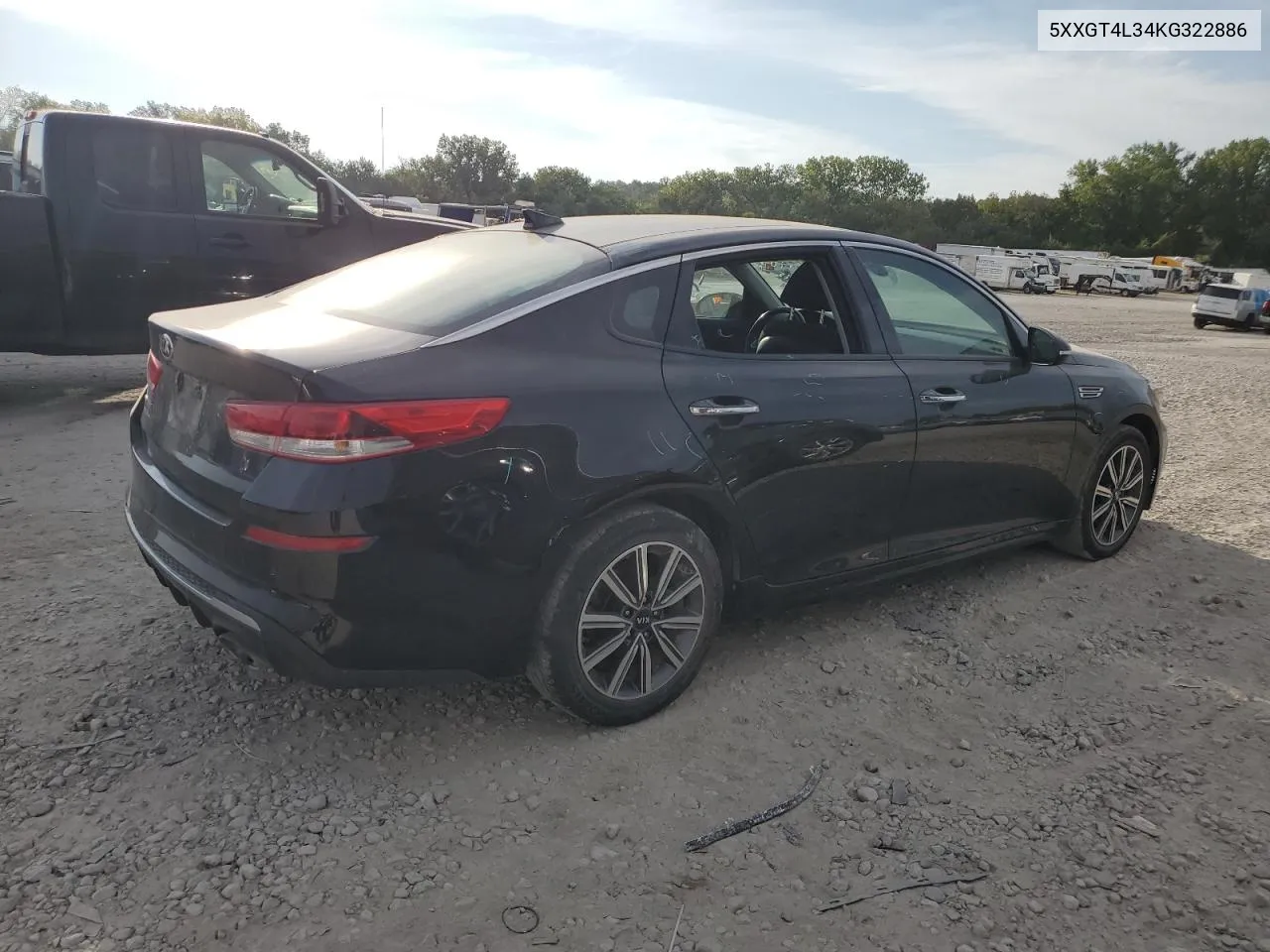 2019 Kia Optima Lx VIN: 5XXGT4L34KG322886 Lot: 71457254