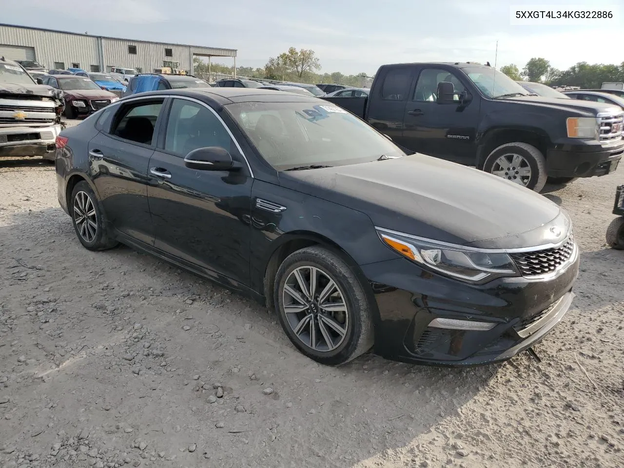 5XXGT4L34KG322886 2019 Kia Optima Lx