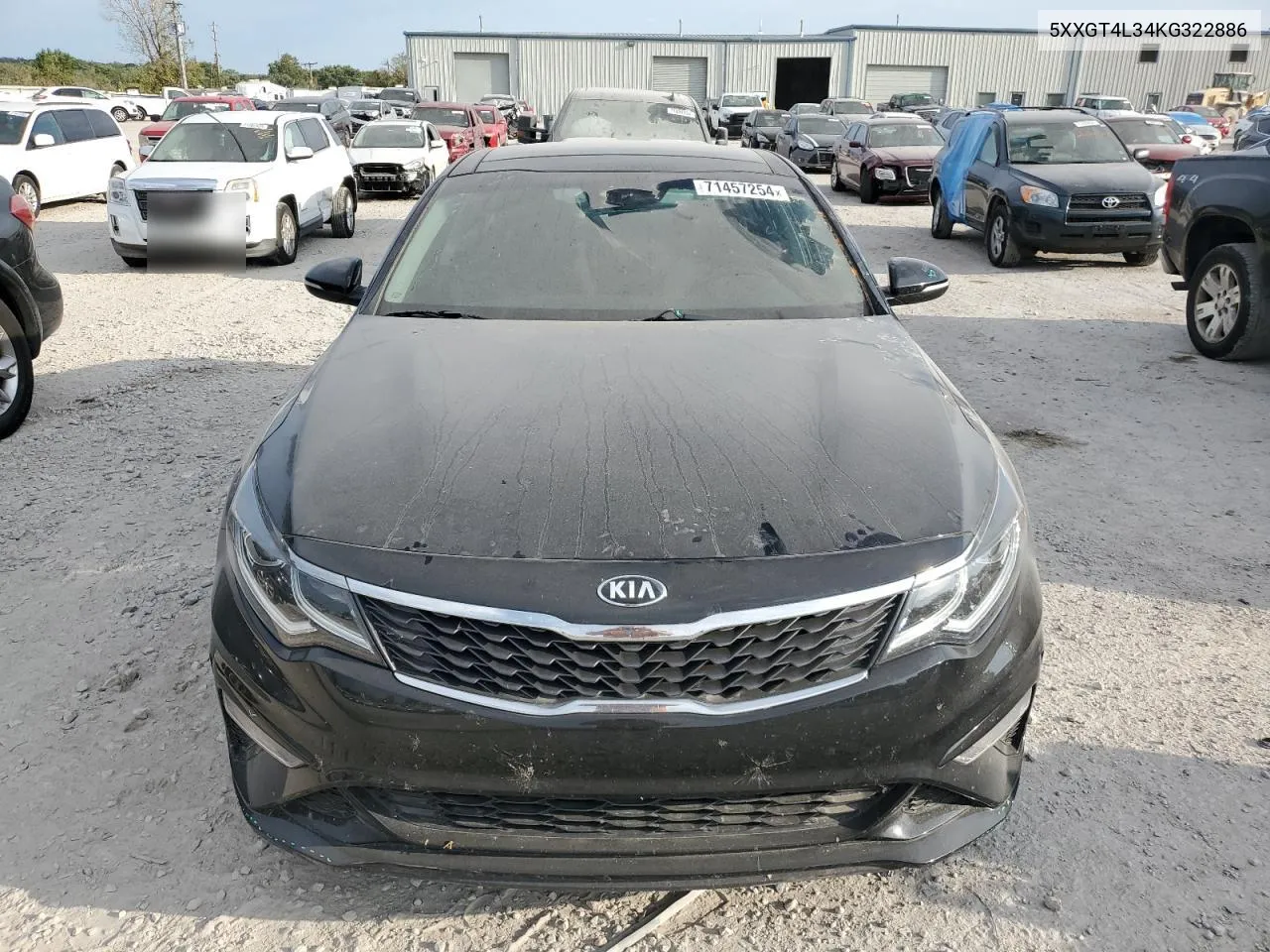 5XXGT4L34KG322886 2019 Kia Optima Lx