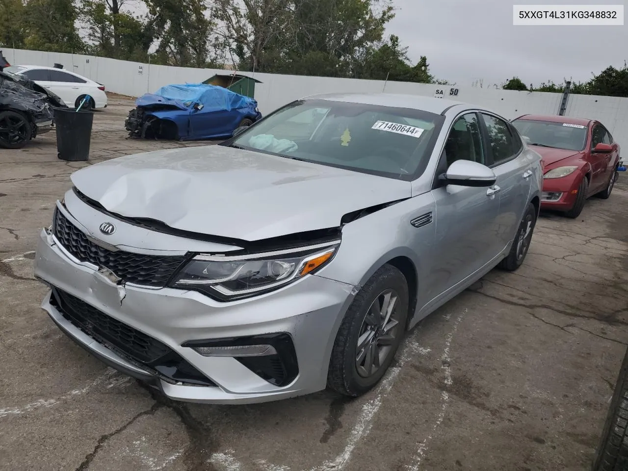 5XXGT4L31KG348832 2019 Kia Optima Lx