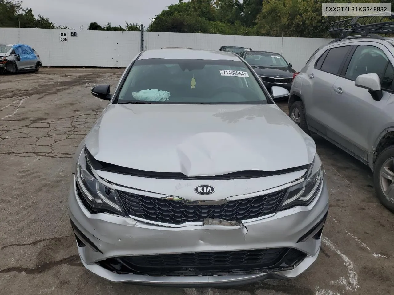 5XXGT4L31KG348832 2019 Kia Optima Lx