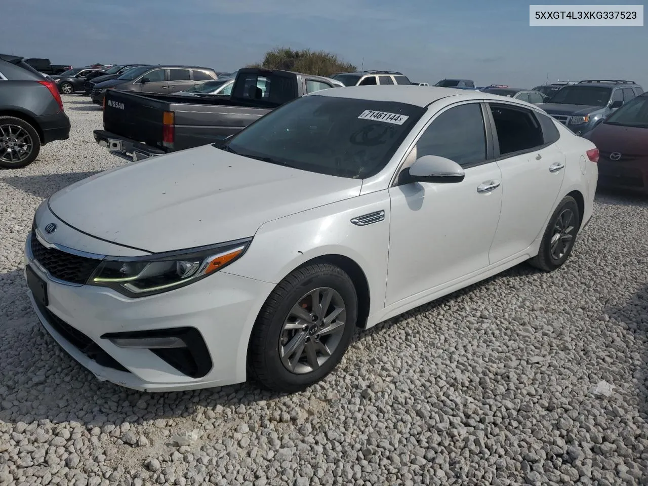 2019 Kia Optima Lx VIN: 5XXGT4L3XKG337523 Lot: 71461144