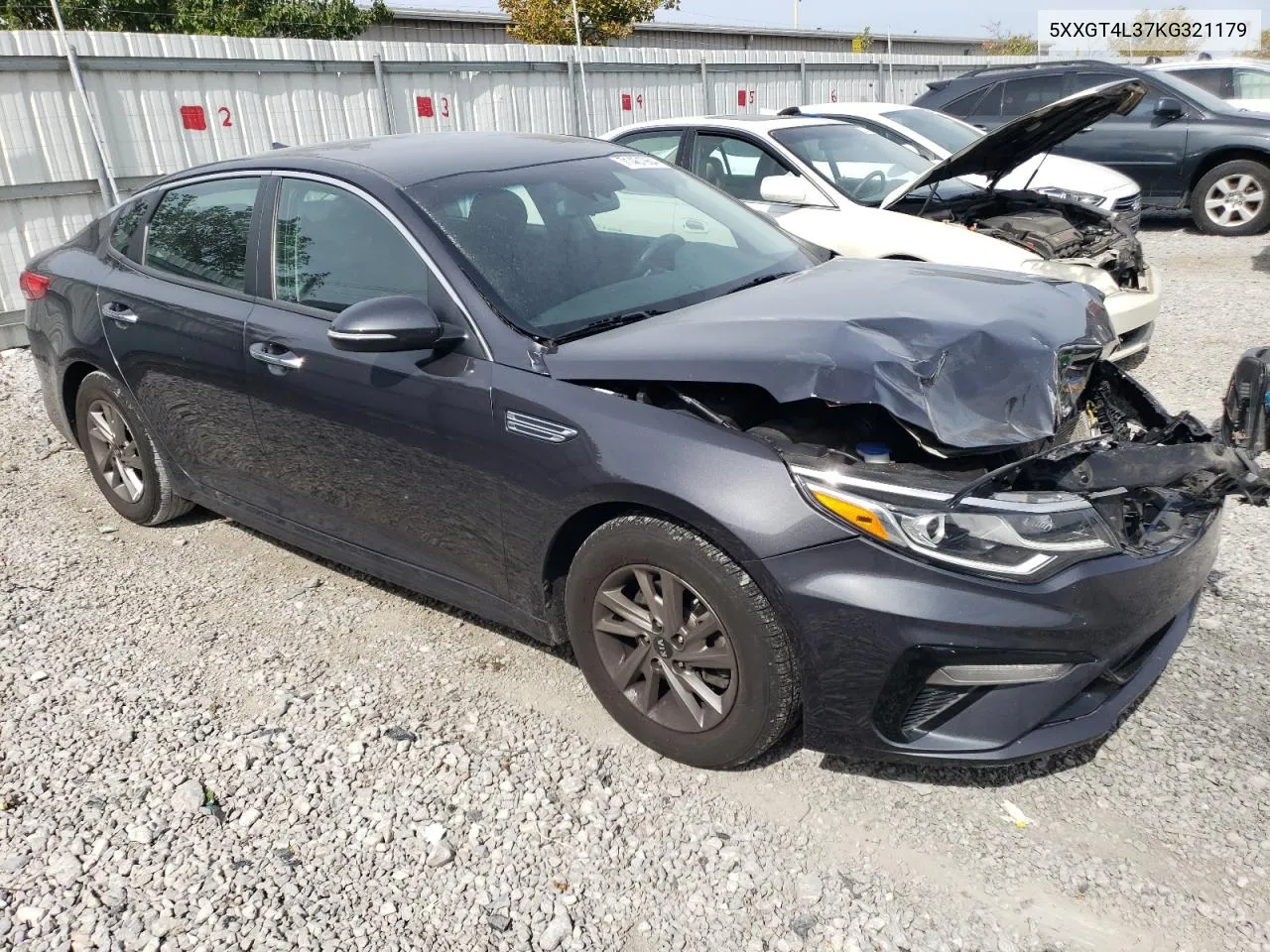 2019 Kia Optima Lx VIN: 5XXGT4L37KG321179 Lot: 71461984